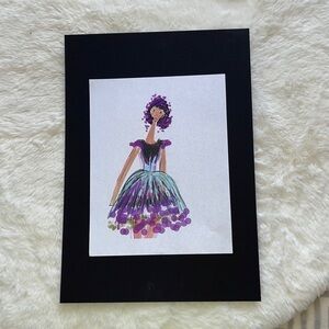 Digital art print book illustration by me Sinta Margot book on amazon handmade